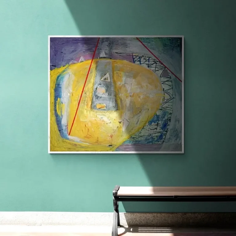 "Hiram's gone" - painting by Svetlana Vuksanovic