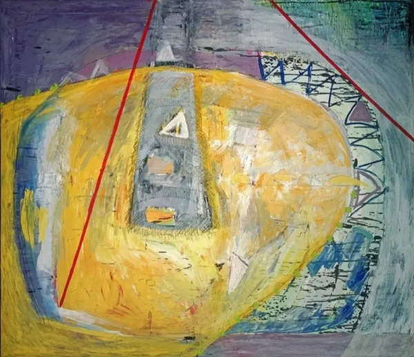 "Hiram's gone" - painting by Svetlana Vuksanovic