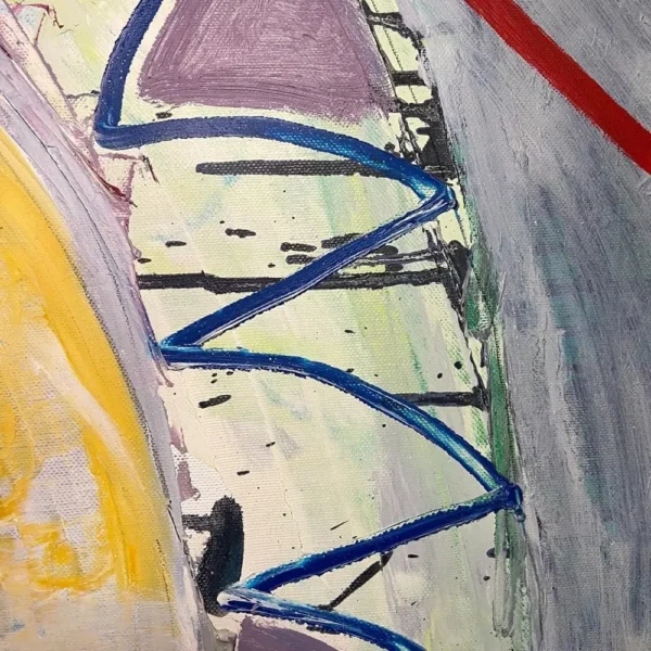 "Hiram's gone" - detail of painting by Svetlana Vuksanovic