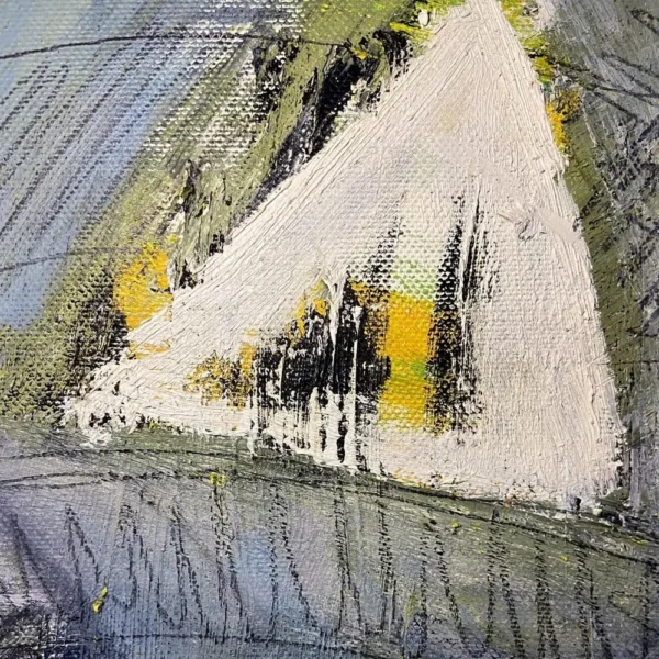 "Hiram's gone" - detail of painting by Svetlana Vuksanovic