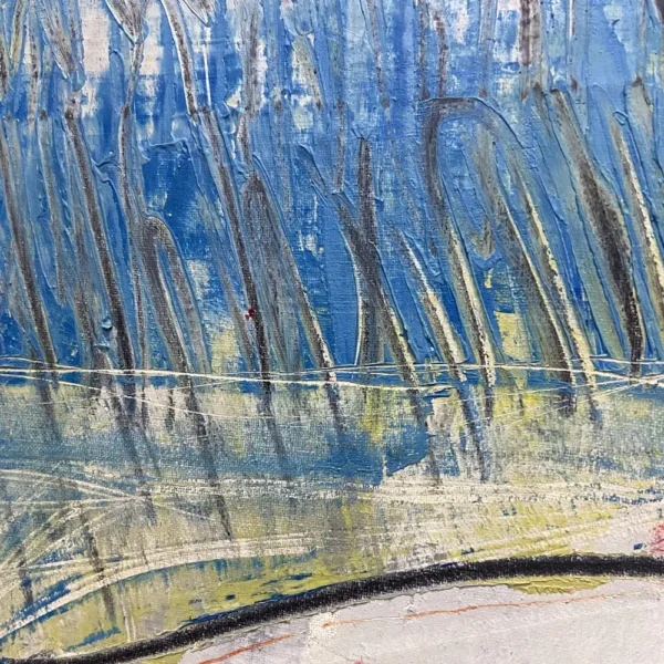 "Island 273" - painting detail