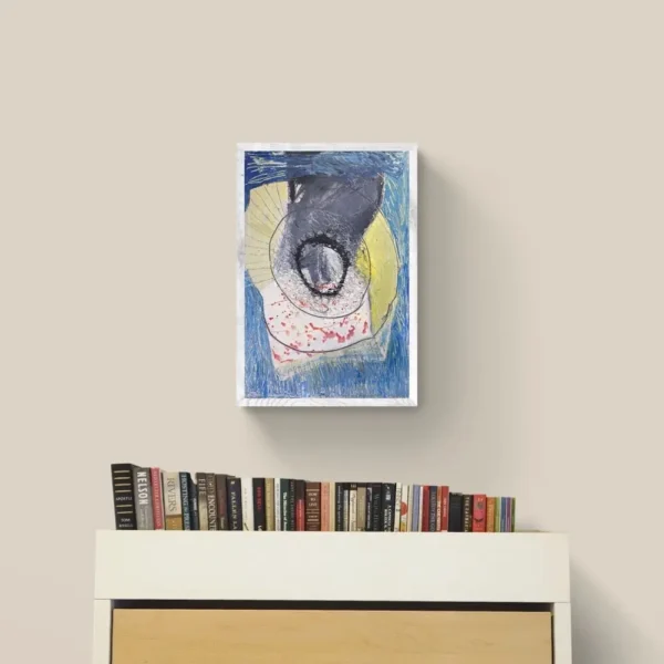 "Island273" small size painting by Svetlana Vuksanovic