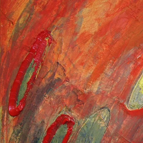 "Nameless fears"detail of painting by Svetlana Vuksanovic